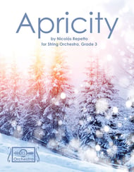 Apricity Orchestra sheet music cover Thumbnail